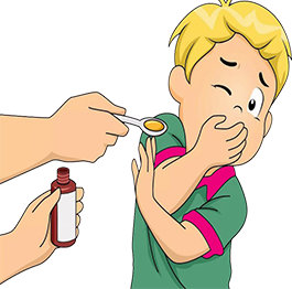 دز دارو و نحوهٔ دارو دادن به کودکان